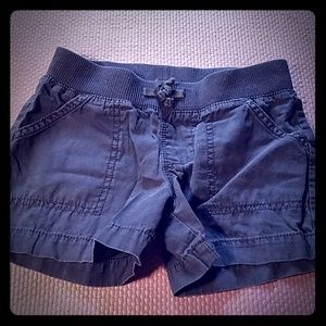 Navy, sweatband shorts